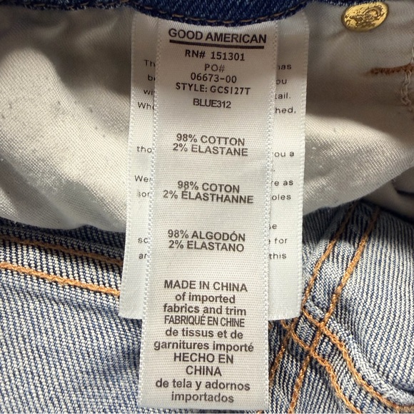 Good American Distressed Jeans - Picture 5 of 6